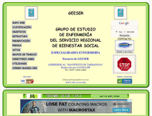 Tablet Screenshot of geeser.neonatos.org
